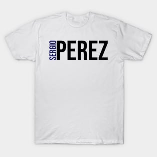 Sergio Perez Driver Name - 2022 Season T-Shirt